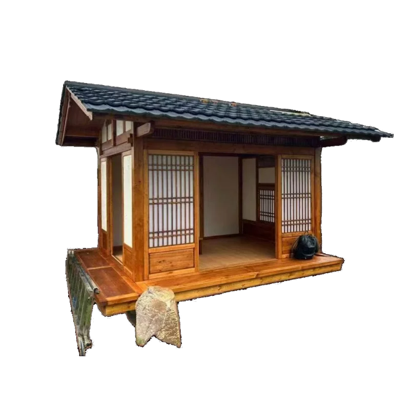 福建仿古防腐木中国风木屋